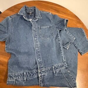 Forever 21 Denim Romper